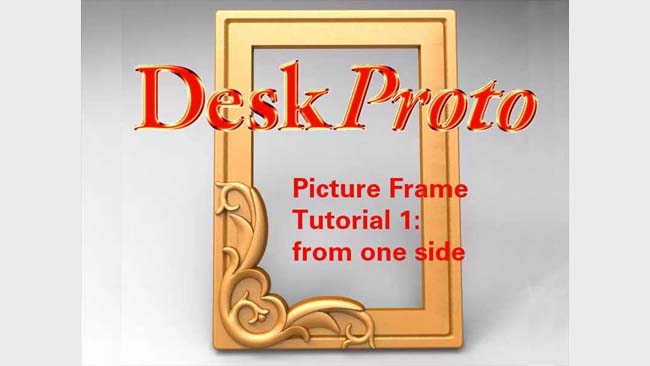 4.2 CNC machine a picture frame (V6)